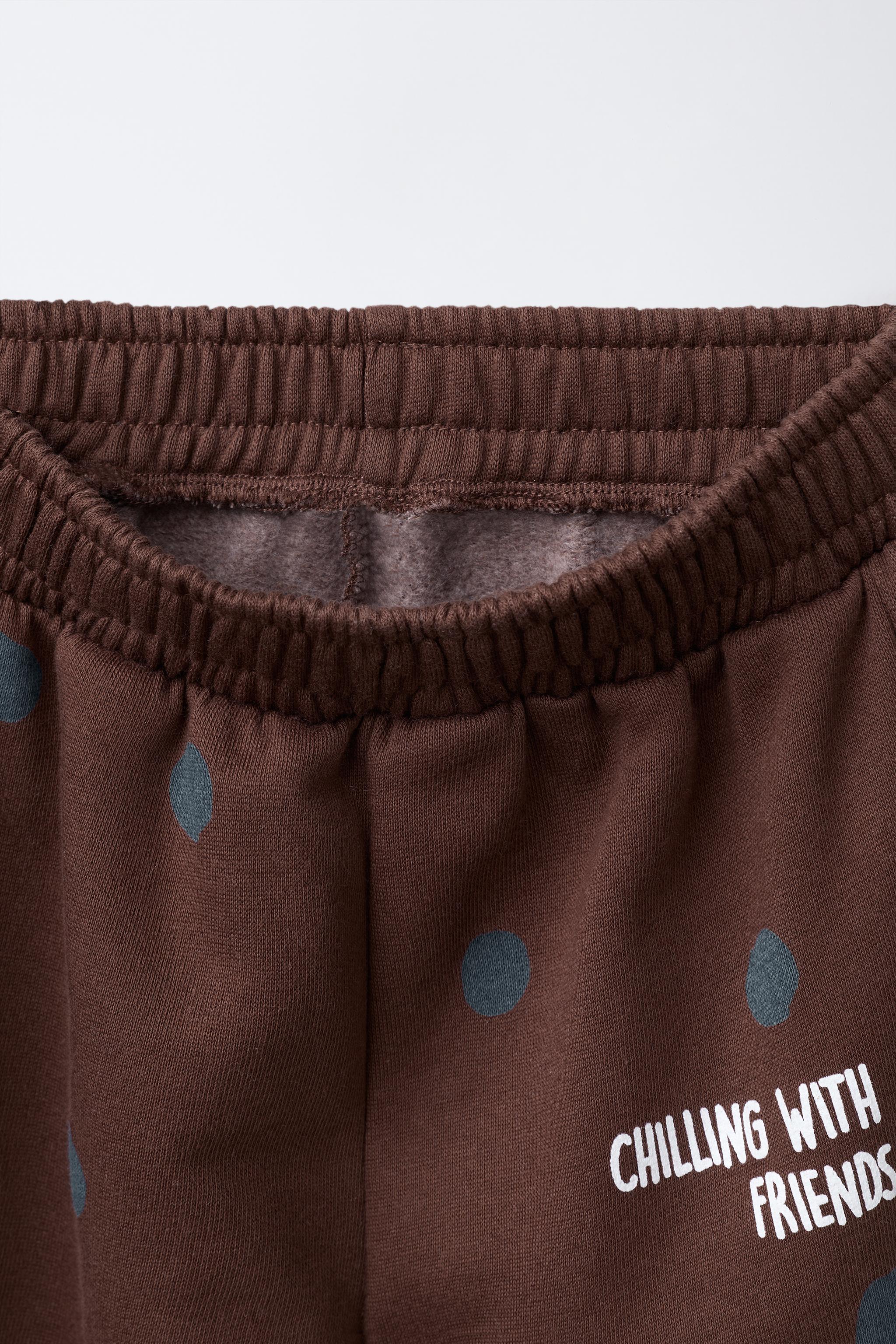 POLKA DOT JOGGING PANTS